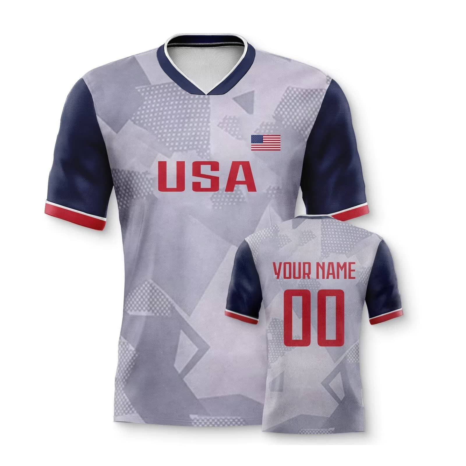 Custom 22/23 National Soccer Fans Jersey Uniforms Shirts for Fans Men Women Youth Gifts Personalized Your Name Numbers