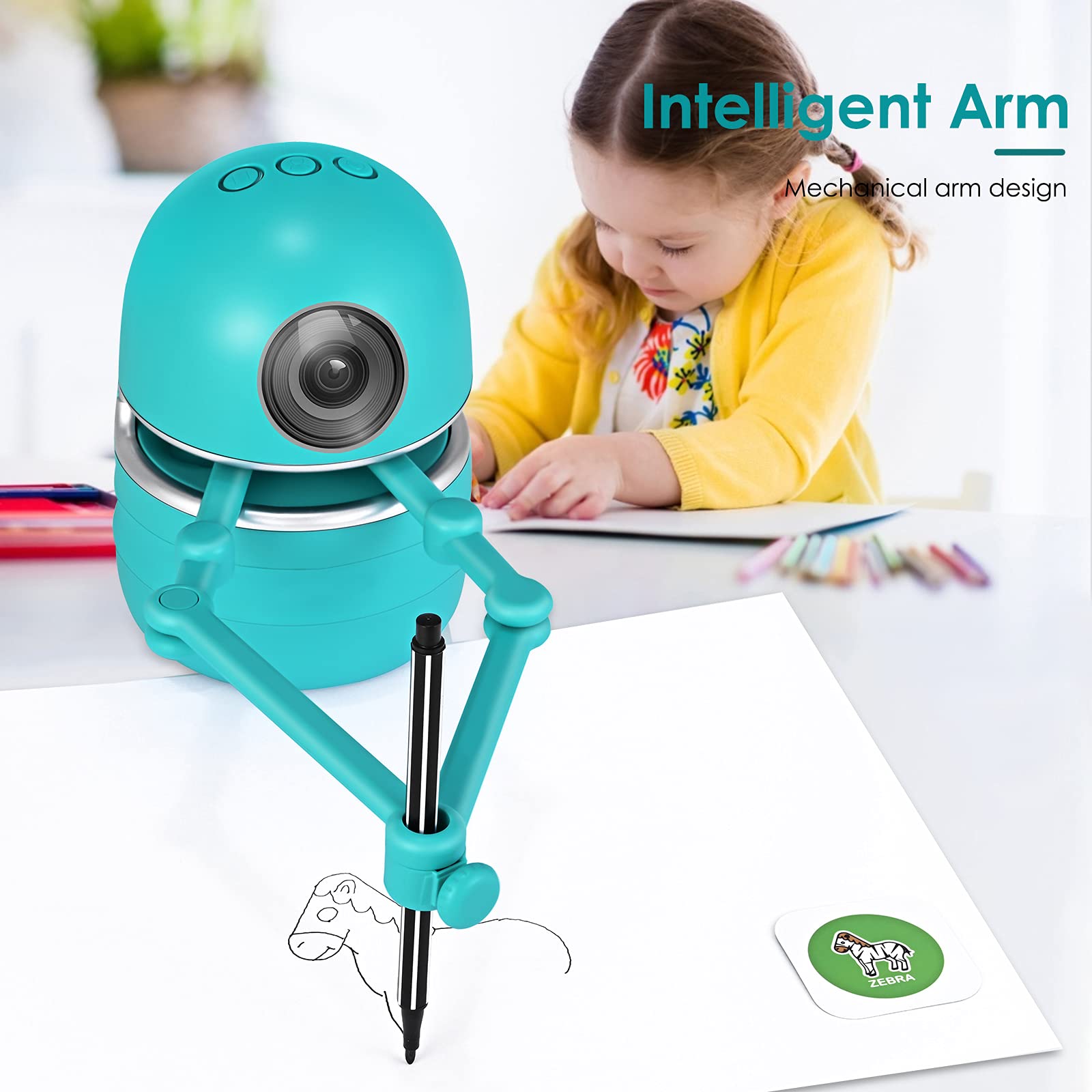 Seaan Robot Artist Intelligent Drawing Automatic Painting Robot