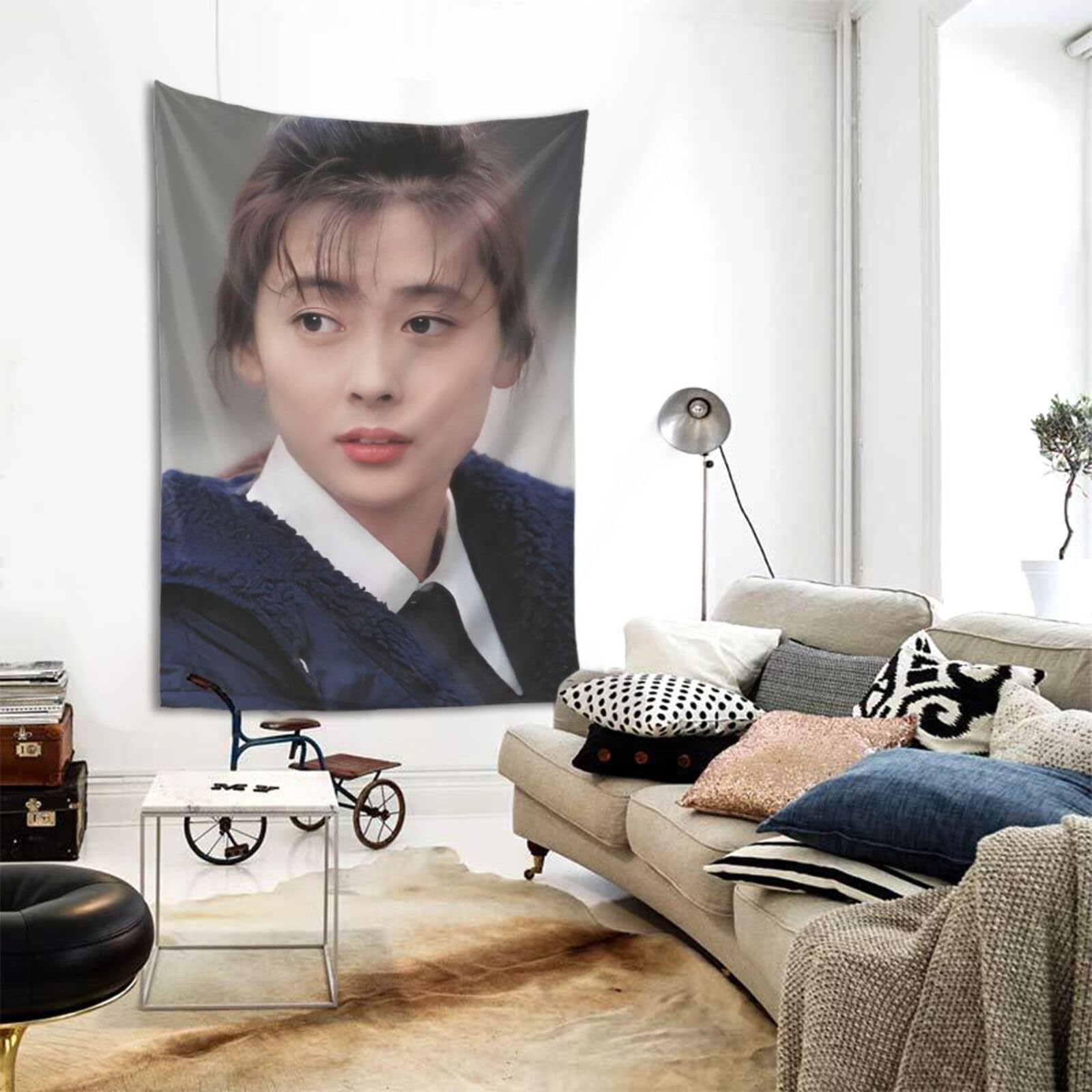 Amazon.co.jp: 中山美穂 タペストリー インテリア 装飾アート