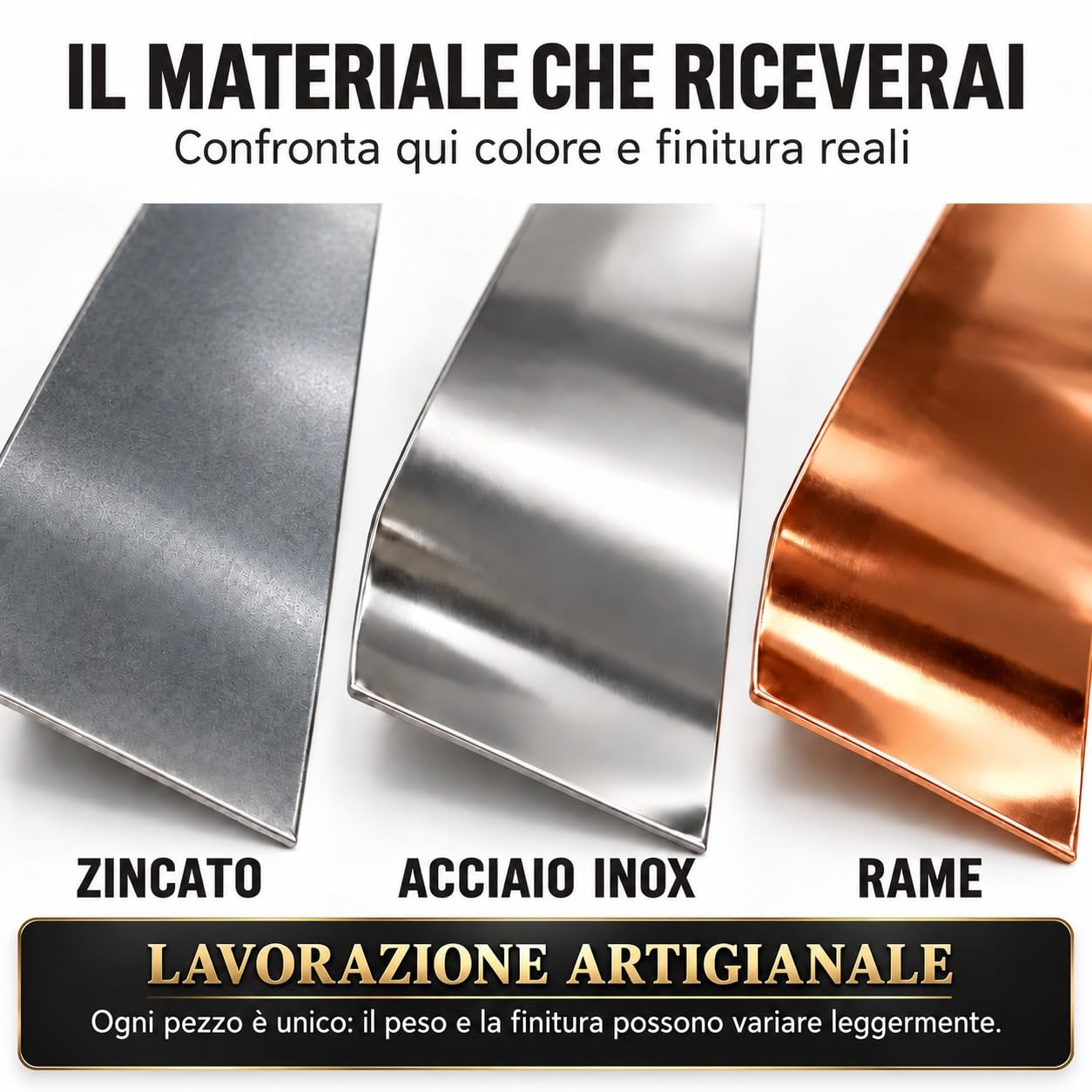 Maka Raccordo Mono-Doppia Parete Canna Fumaria Doppia Parete 50 Inox Ø 200 mm