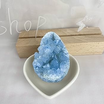 【宝石】セレスタイト　雫型ジオード　値下げOK 61Us08xN4fL._UF350,350_QL80_.jpg