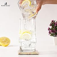 Vista 3 de Radicaln Juego de 6 posavasos de mármol de ónix verde, hechos a mano, 3.5 pulgadas, cuadrados para bebidas, juego de posavasos con soporte