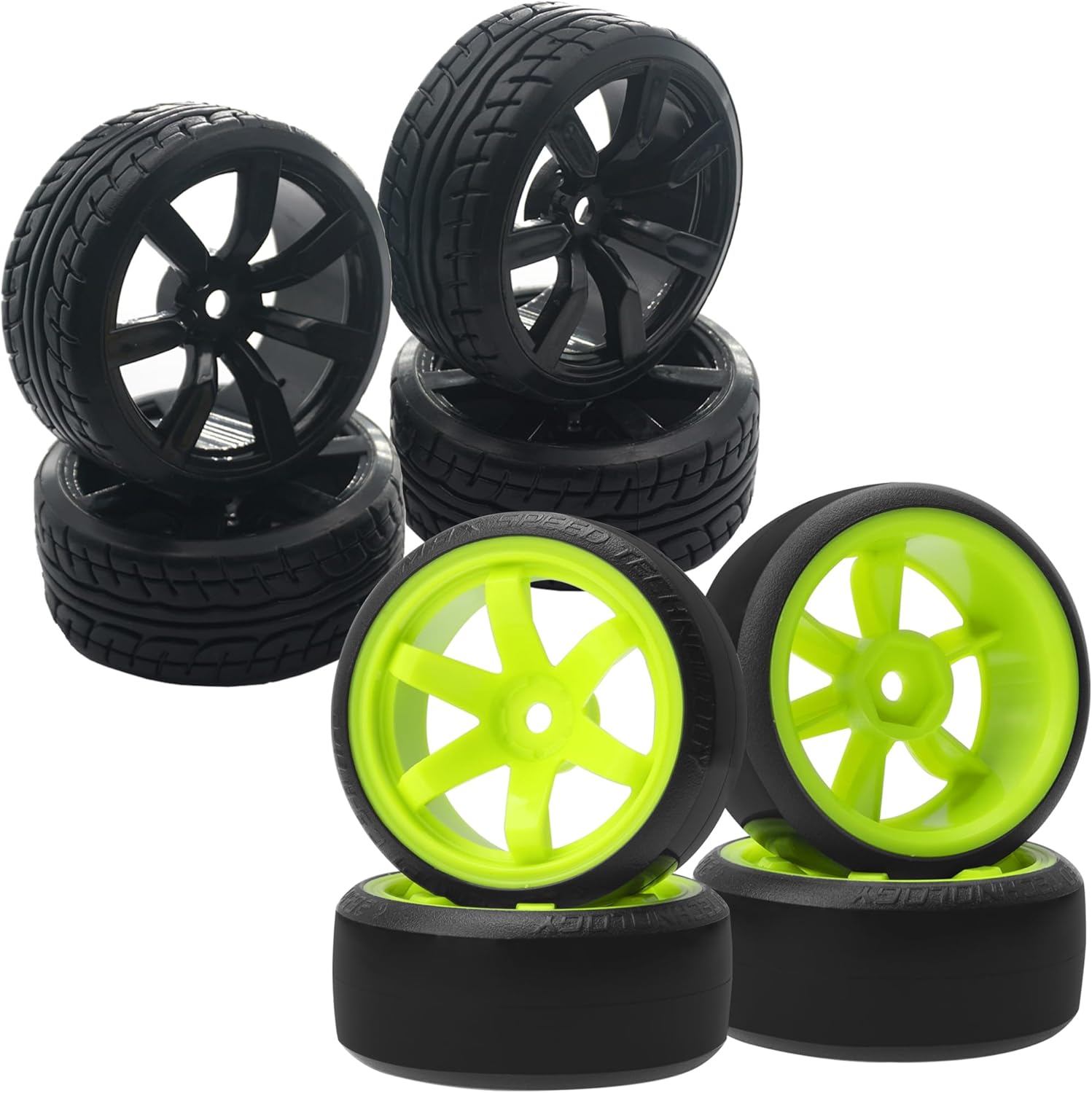 OD62mm Hard Plastic RC Drift Car Tires & Wheel Rims 12mm Hex Tyre & 4PCS/Set 1/10 Drift Car Tires,62mm Hard Plastic Tires & Wheel Rims 12mm Hex