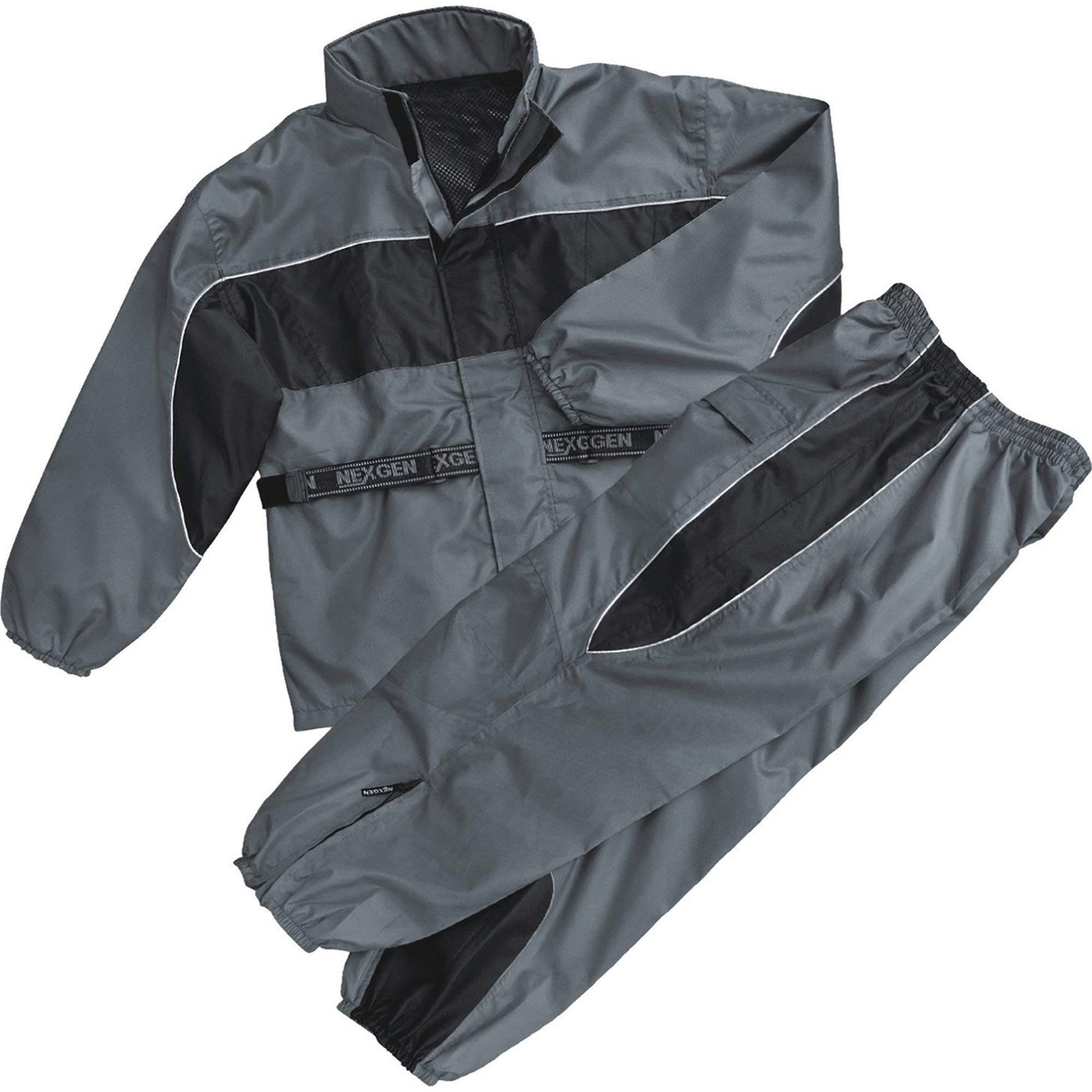 Milwaukee Leather Men's Motorcycle Riding Water Resistant Rain Suit - 2X-Large - 2X-Large