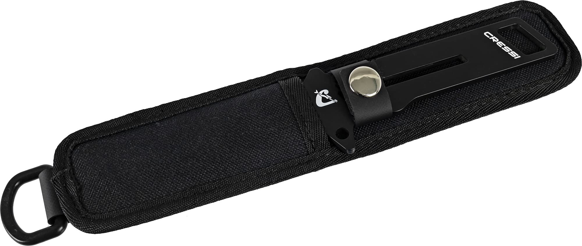 Cressi Kai & Mini Knife - Coltello Professionale Multiuso per Immersioni, Nero, Unisex Adulto