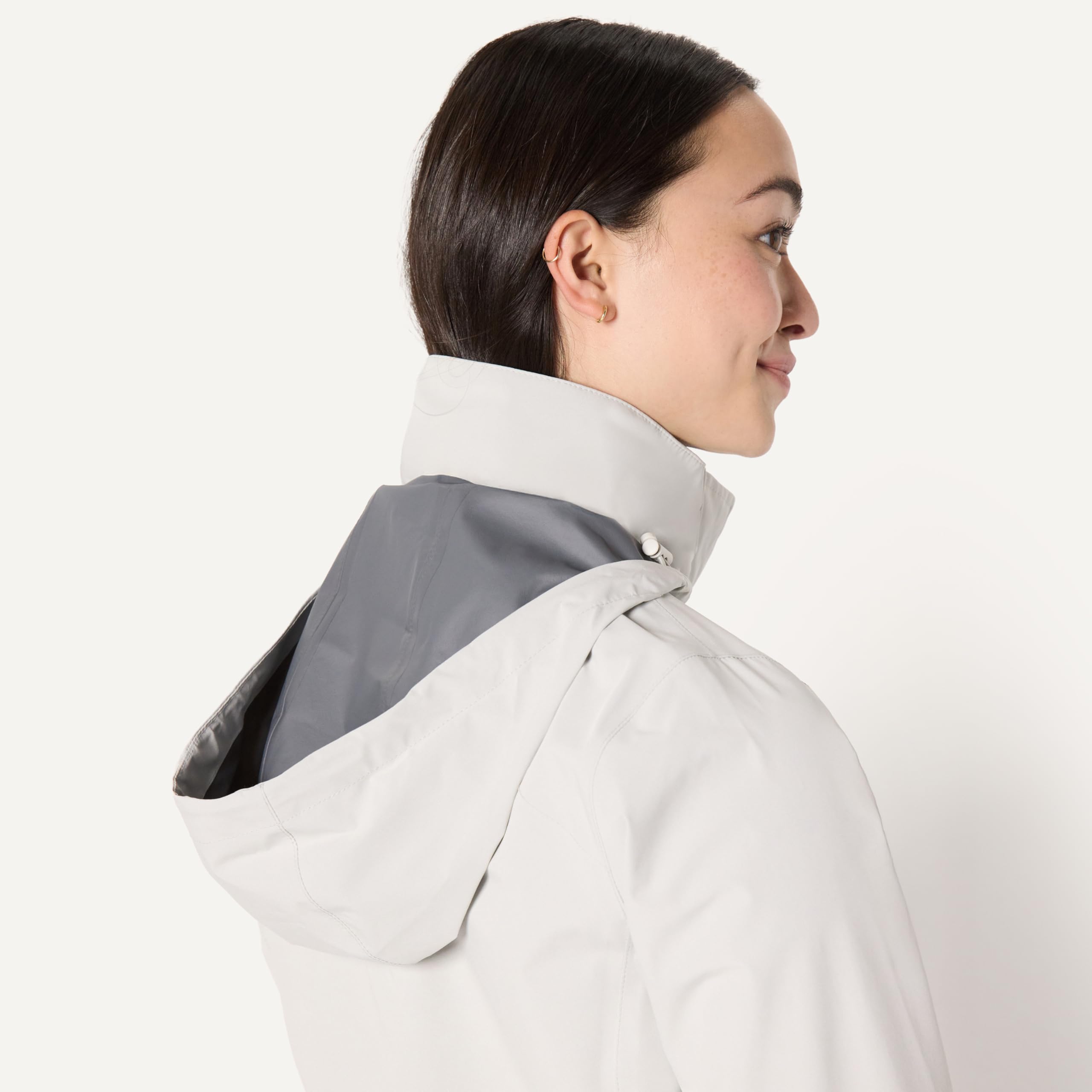 Amazon Essentials Damen Regular Fit: Leichte, wasserdichte, verstaubare Regenjacke