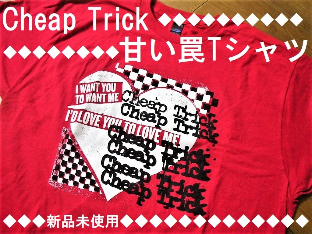 Amazon.co.jp: 公式グッズ チープトリック 甘い罠 ロックTシャツ