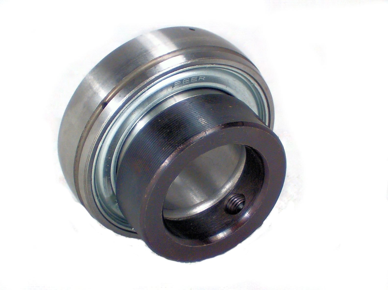 Peer Bearing FHL202-10-NLC Insert Bearing, FHRL200 Series, Narrow Inner Ring, Spherical Outer Ring, Non-Relubricable, No Locking Collar, Single Lip Seal, 5/8