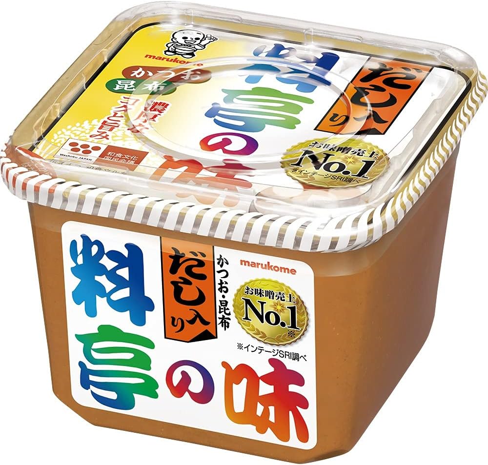 Marukome Ryotei No Aji Miso Paste with Dashi 750g