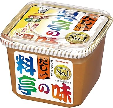 Amazon マルコメ 料亭の味 だし入り味噌 かつお 昆布 750g マルコメ 味噌 通販