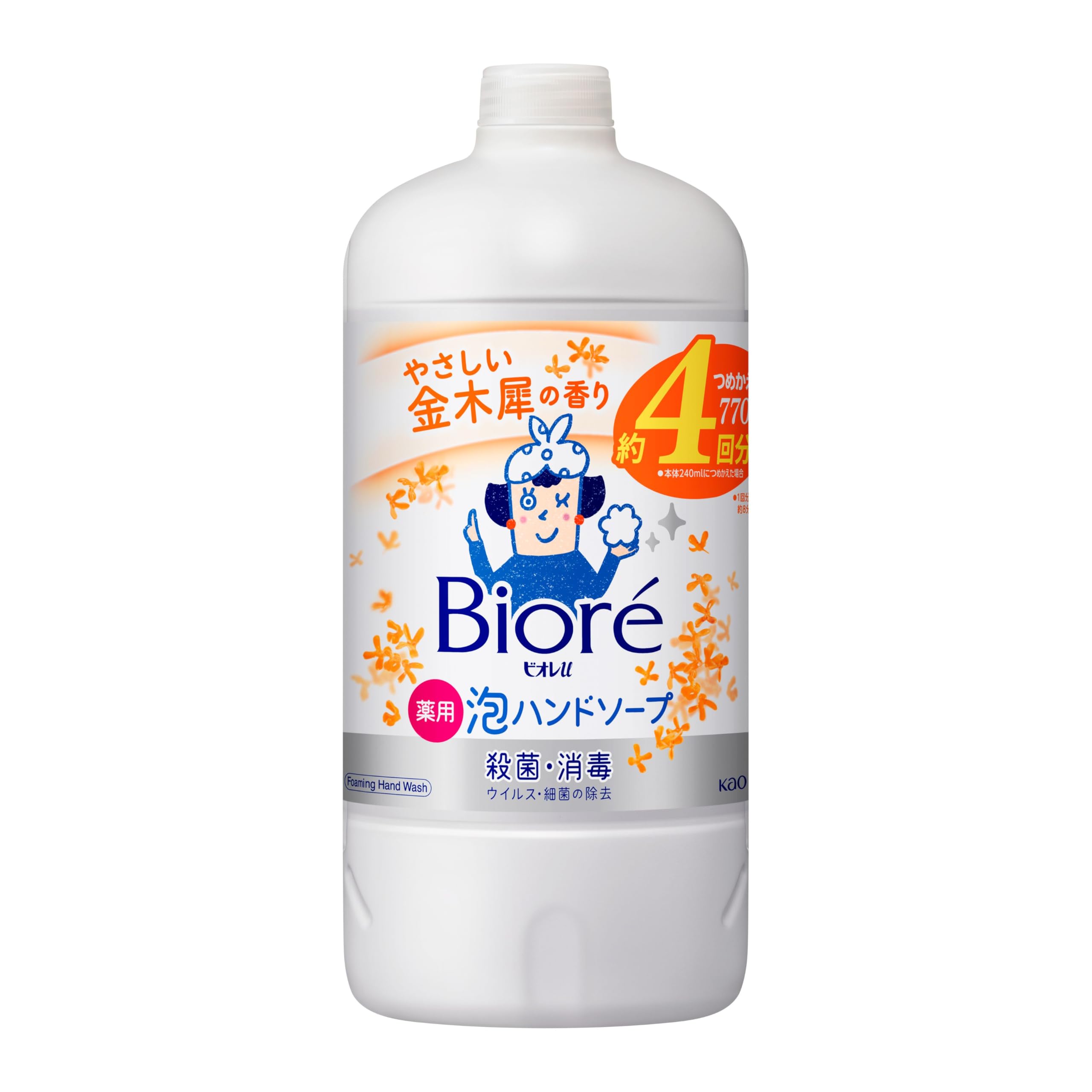 ビオレｕ 泡ハンドソープ 金木犀の香り 770ml つめかえ用 ［医薬部外品］
