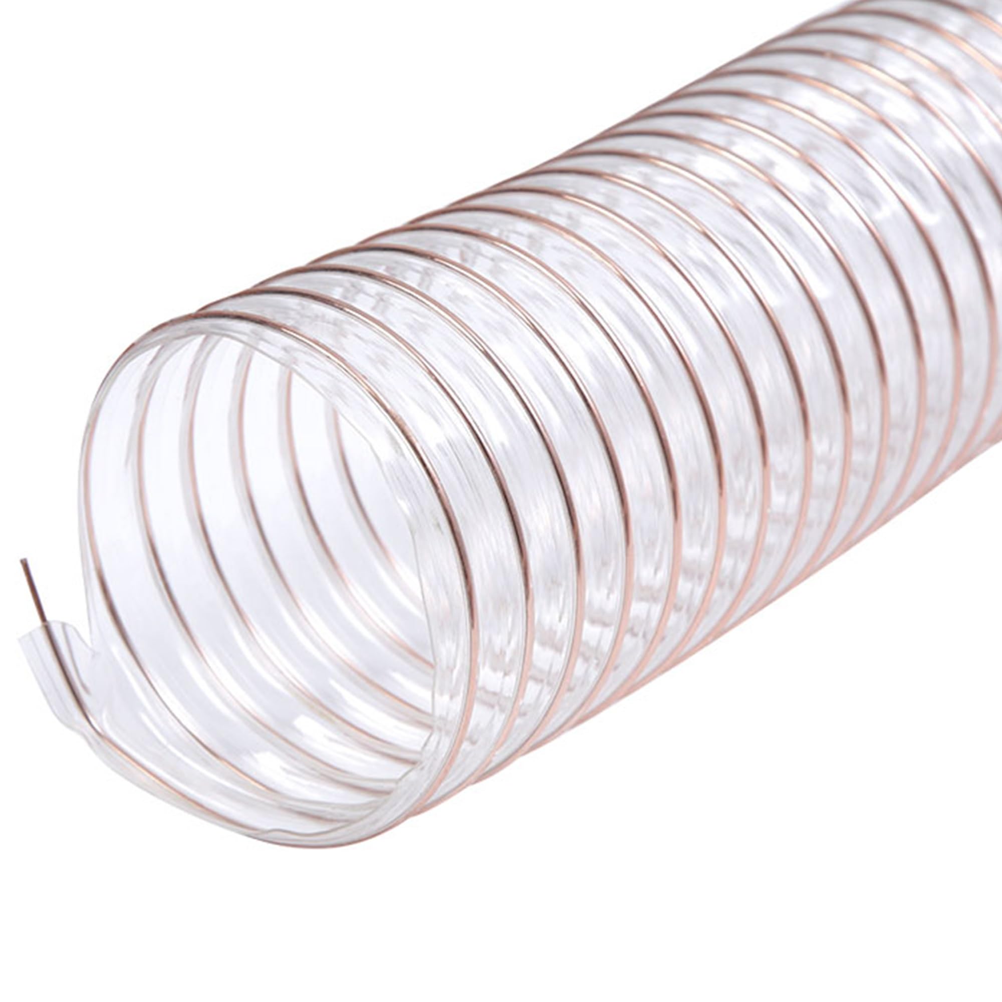 Manguera Flexible De PVC para Recolección De Tuberías, Diámetro De 3 A 12 Pulgadas, 32,8 Pies, 0,4 Mm De Espesor, Resistente A Pinchazos, De Poliuretano con Alambre De Acero Revest