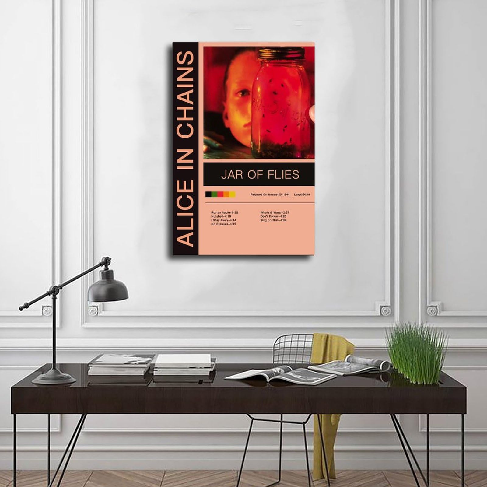 Amazon.com: KANCH Alice In Chains Poster Jar Of Flies Music Album