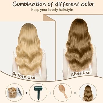 Kids Color Hair Wax Brown, Temporary Hair Color Kids Hair Gel Hair Dye Cream Washable Natural Hair Paint Wax Hairstyle Halloween, Cosplay, Party, Christmas Gift Girls Boys 3.4 Fl Oz