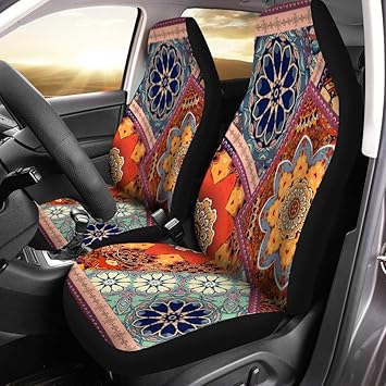 Semtomn Front Car Seat Covers Set of 2 