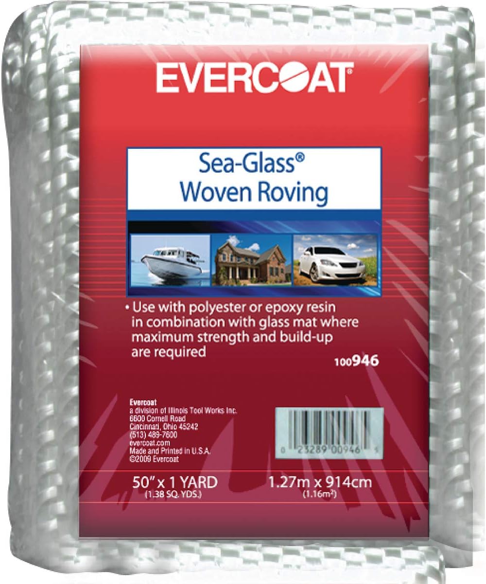Fibre Glass Evercoat 100946 Fiberglass Woven Roving - 24 oz.