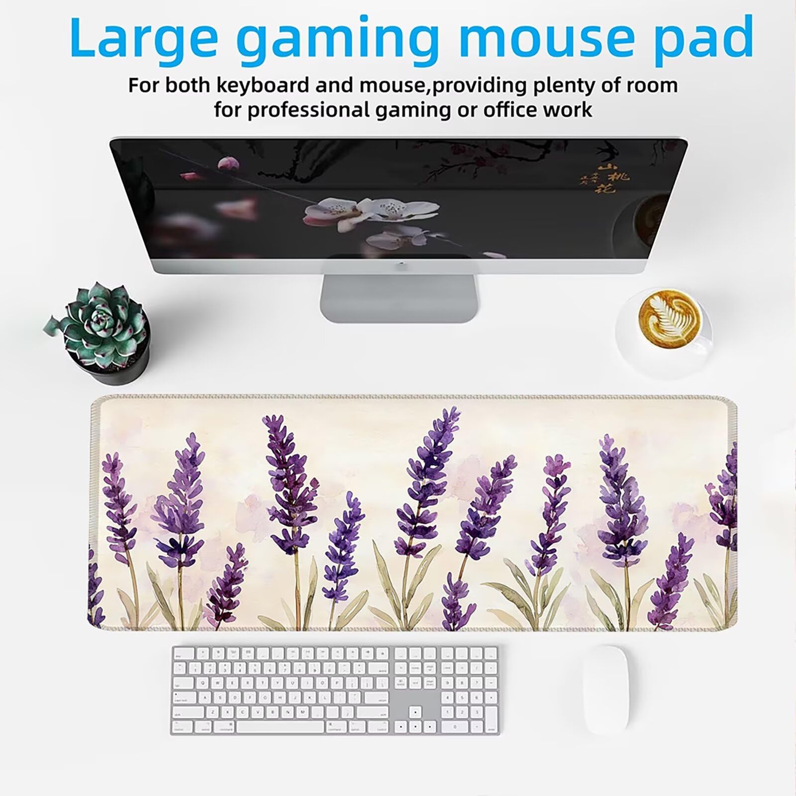Podkładka pod mysz 1200 x 600 mm Podkładka pod mysz dla graczy, bardzo cienka podkładka na biurko, antypoślizgowa antypoślizgowa gumowa podstawa, ulepszona precyzja, ulepszona precyzja do komputera
