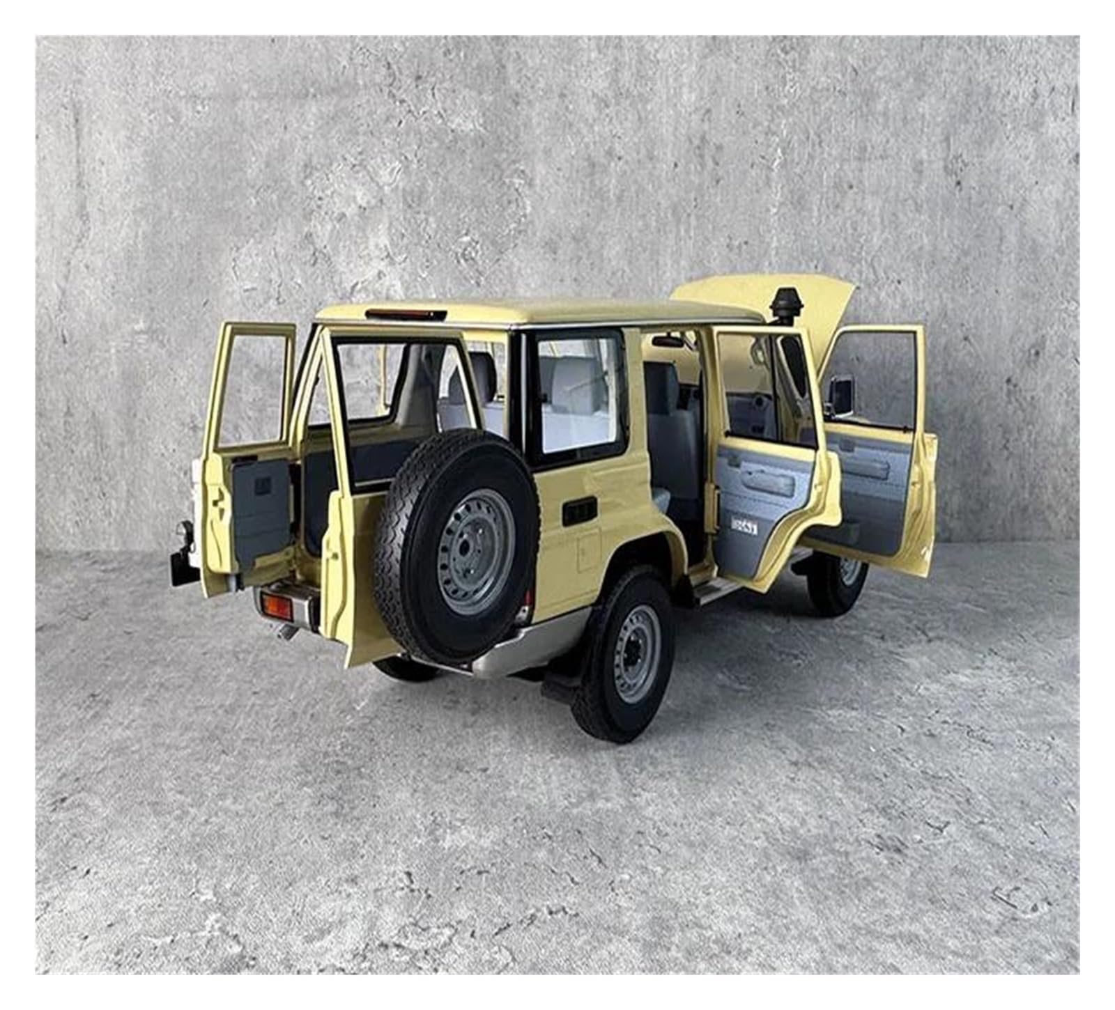 Per Toyota FJ Cruiser LC76 2017 1:18 Modello In Lega Pressofusa Hobby Collection Decorativo Statico