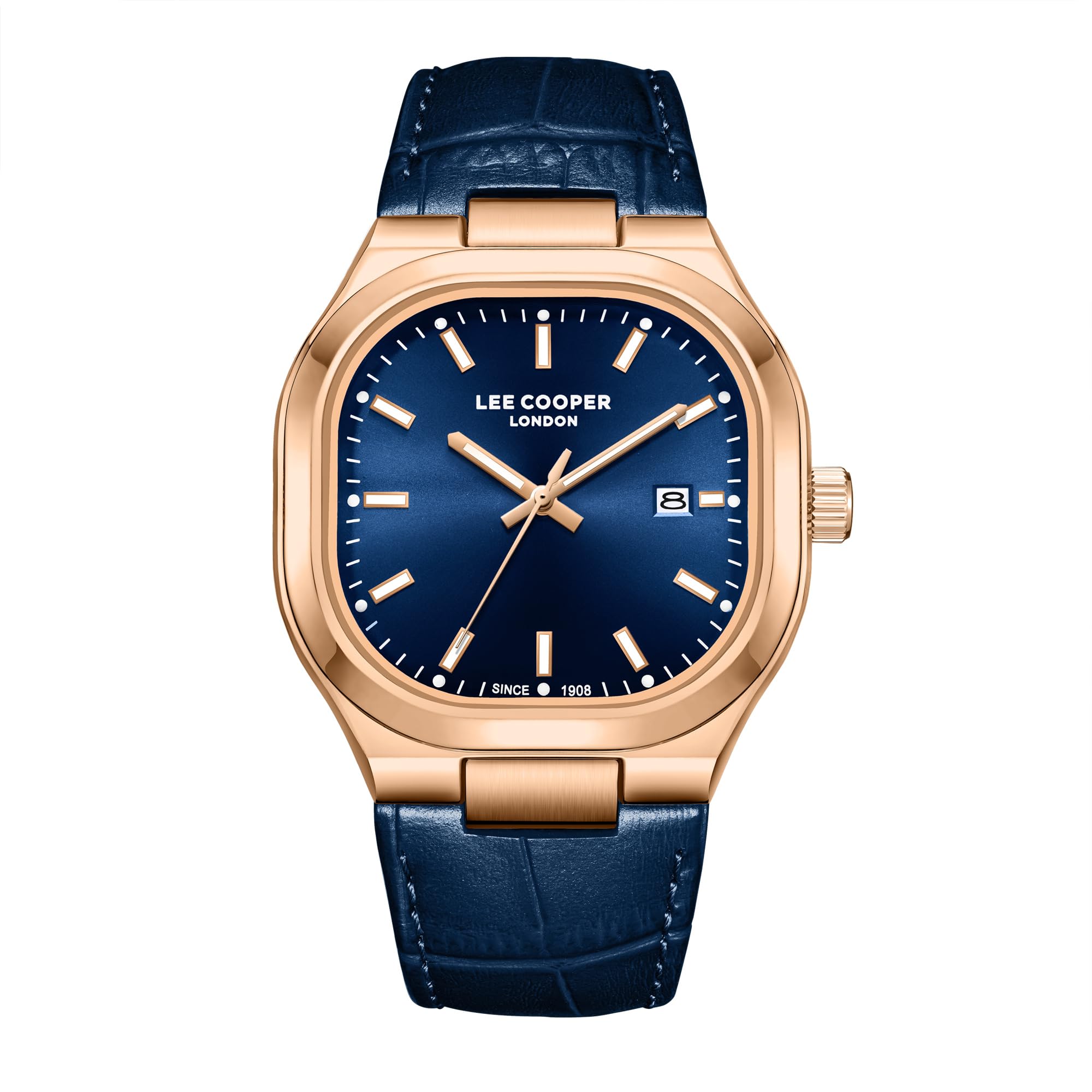 Lee Cooper Men's Analog Dark Blue Dial Watch - LC08179.495: Buy