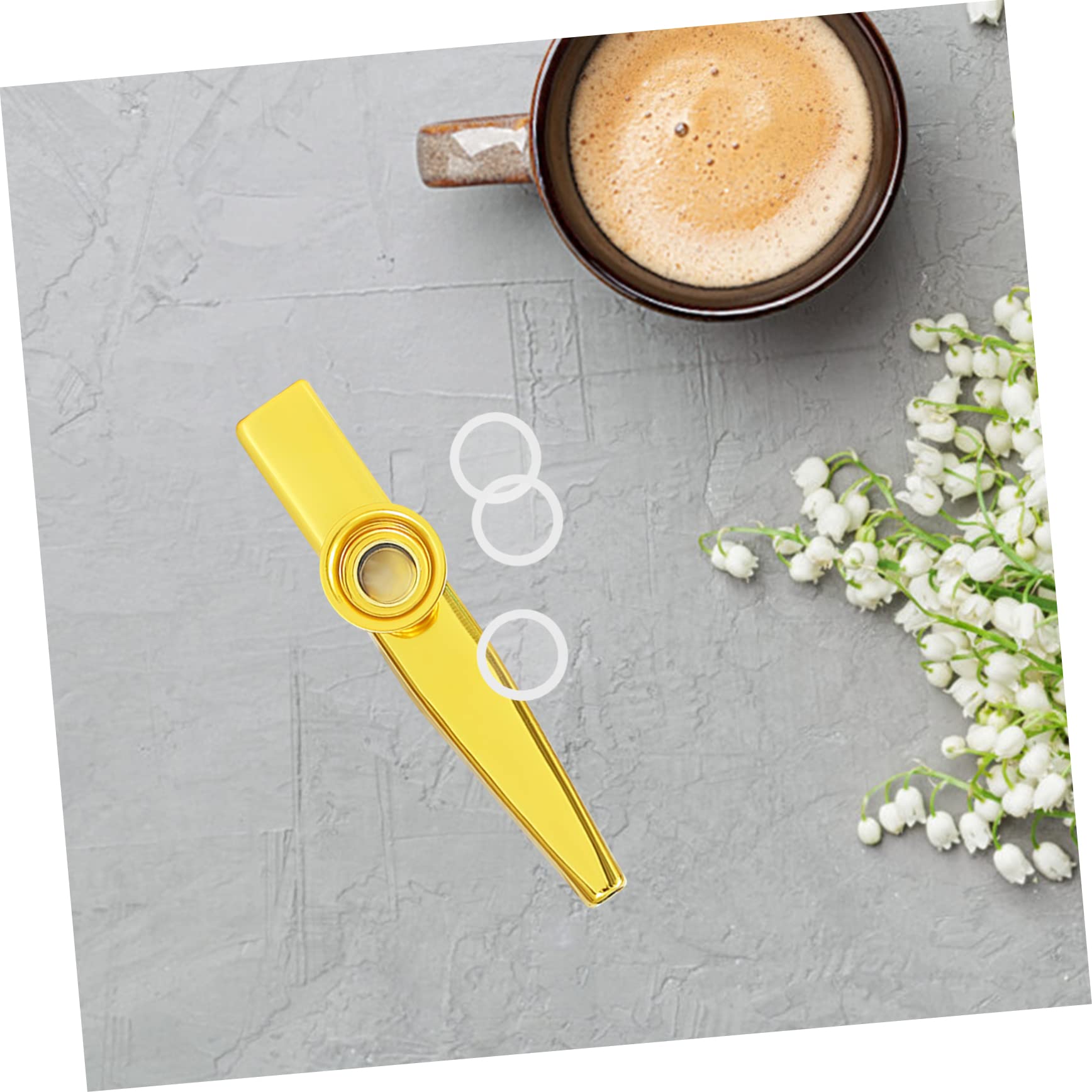 Toddmomy 60pcs Flute Diaphragm Replacement Membranes Easy to Apply and Remove Durable Flute Accessories for for Musicians