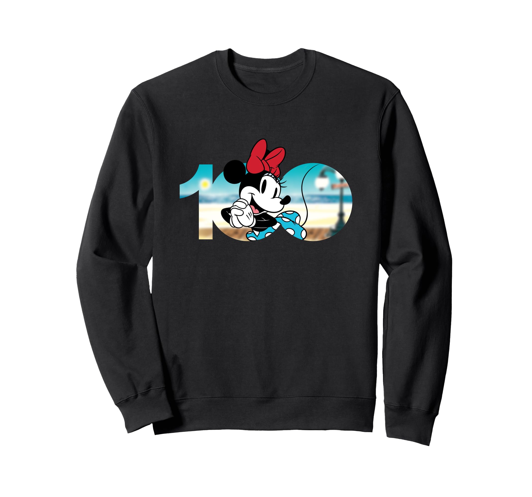 Sweatshirt Minnie Mouse D100 édition spéciale anniversaire en coton - 2