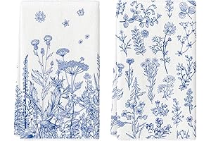 Artoid Mode Light Blue Kitchen Towels