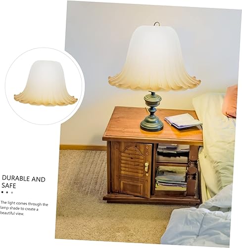 Miniatura 4 de DOITOOL Lámpara de techo con pantalla de cristal, cubierta de luz para ventilador de techo, pantalla de vidrio esmerilado, pantalla de campana de