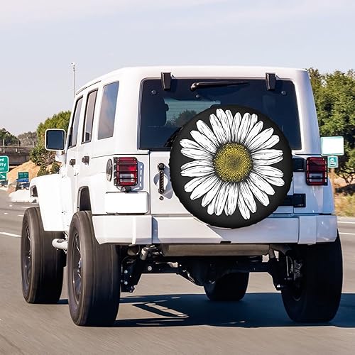 Miniatura 9 de Foruidea Merry Christmas Deer Tartan Plaid Buffalo - Funda para neumático de repuesto con orificio de cámara de respaldo, cubierta de neumático para