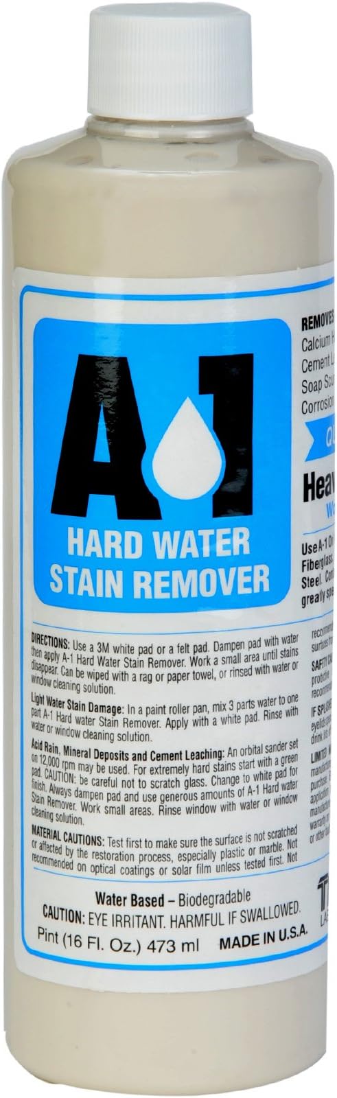 A-1 Hardwater Stain Remover (1 Pint)