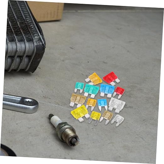 Kit de 220 fusibles para automóvil y motorhome OUNONA, compatibilidad con diversos modelos de auto, tipo mini miniatura 6