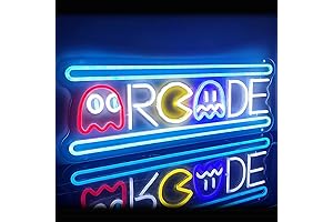 Luminous 25&#x27;&#x27; Arcade Sign, Ghost Night Light