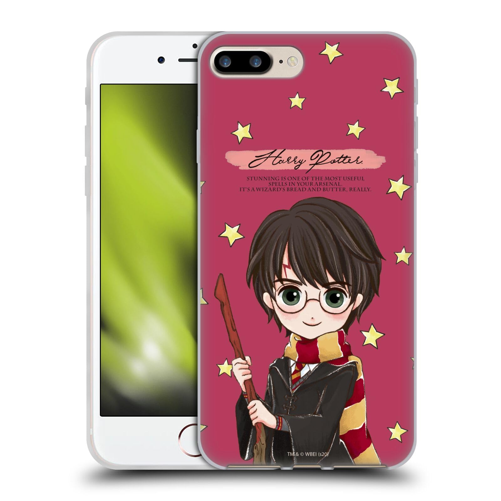 Head Case Designs Licenciado Oficialmente Harry Potter Patrón Luna Reliquias de la Muerte XXXVII Caso Funda de Gel Suave Compatible con Apple iPhone 12 / iPhone 12 Pro — view 122