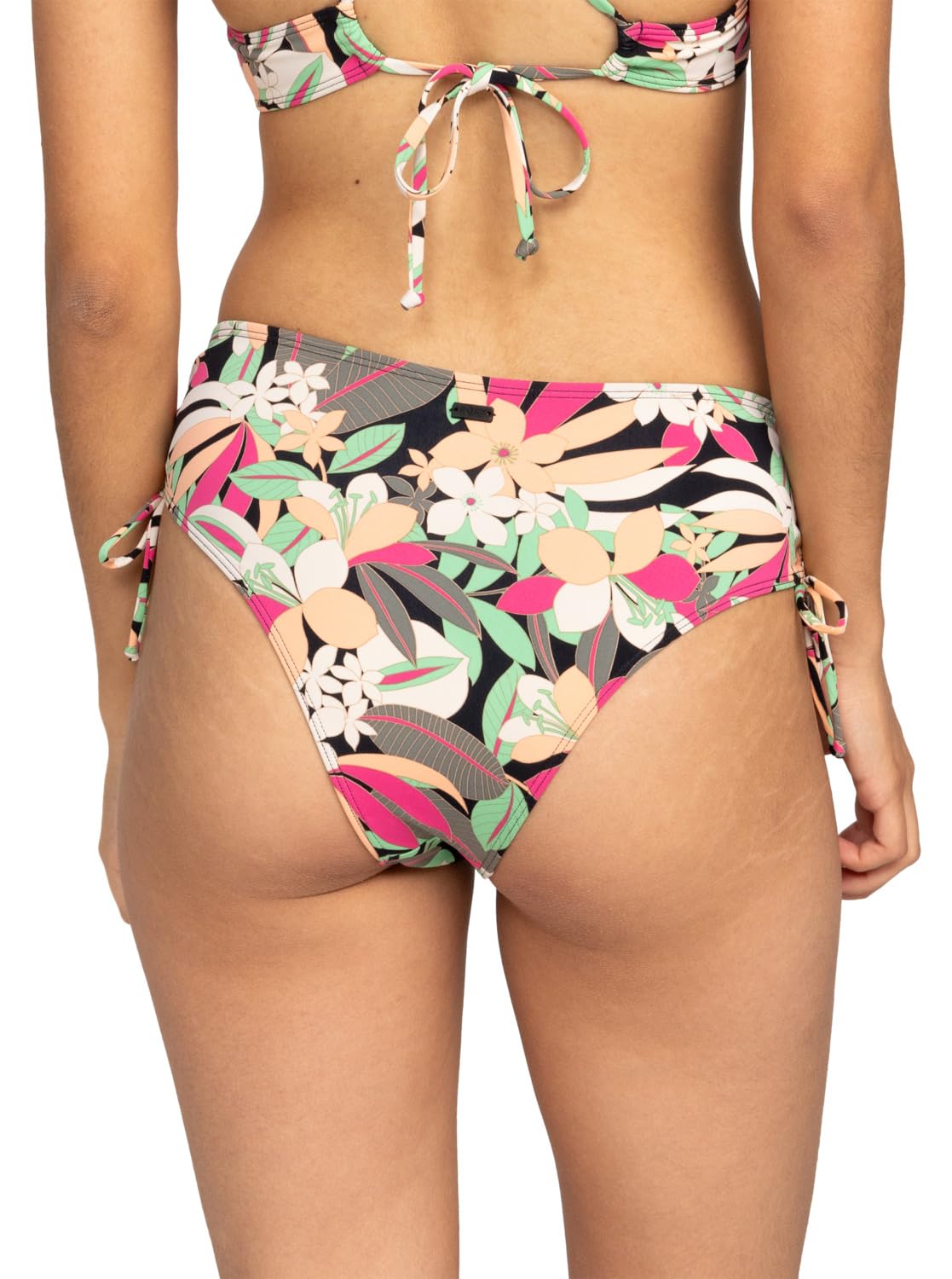 Roxy Printed Beach Classics - Braguita de Bikini de Cobertura Moderada para Mujer