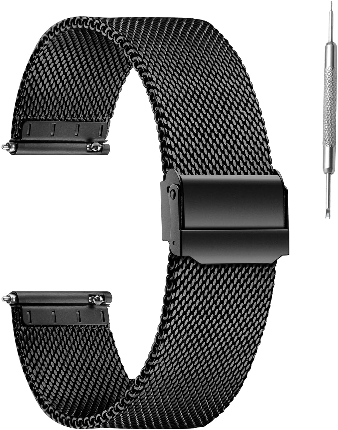 YUZEX Titanium Mesh Watch Band Quick Release, Italy Ubuy