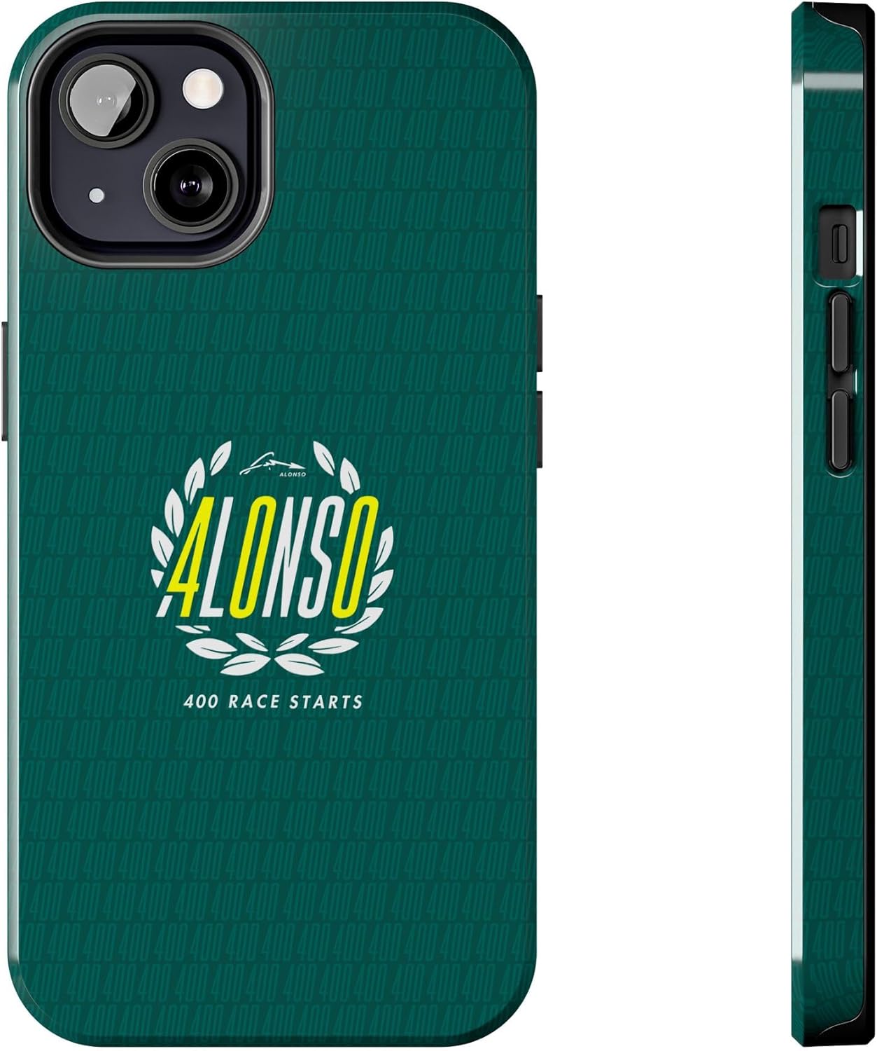 Tough Phone Case FA ALO 400 Formula Racing Races Compatible with All iPhone 16 15 14 13 12 11 X Series and S Series