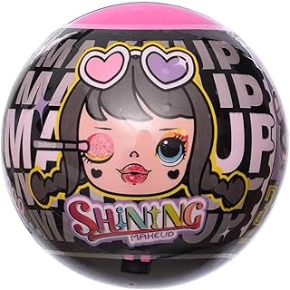 Generic Plastic Shining Makeup To Add More Fun With Surprise Three Kinds Of Model and Glitter Eyeshadow For Girl - Multicolor