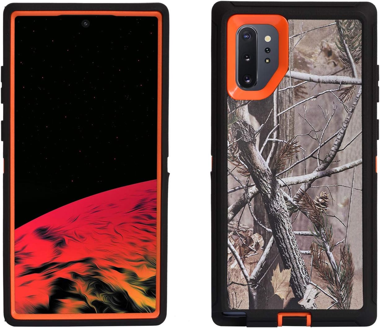 AlphaCell Cover Compatible with Samsung Galaxy Note 10 Plus (Note 10+) / Pro / 5G (Only) | Holster Case Series | Military Grade Protection with Carrying Belt Clip | Protective Drop-Proof Shock-Proof