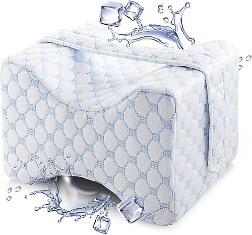 Nestl Almohada de rodilla para dormir de lado - Almohadas de rodilla para dormir - Almohada cómoda entre las piernas para dormir - Cojín de rodilla