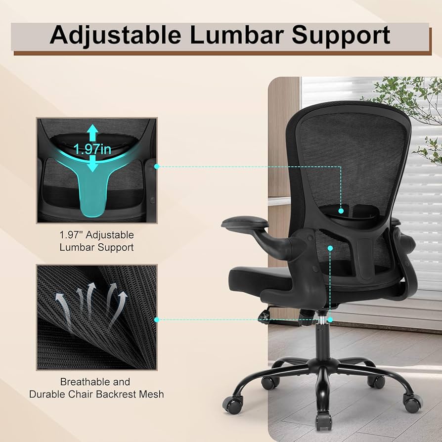 nakamura1234　DESKWORK CHAIR Amazon.com: Office Chair Ergonomic Desk Chair, Computer PU