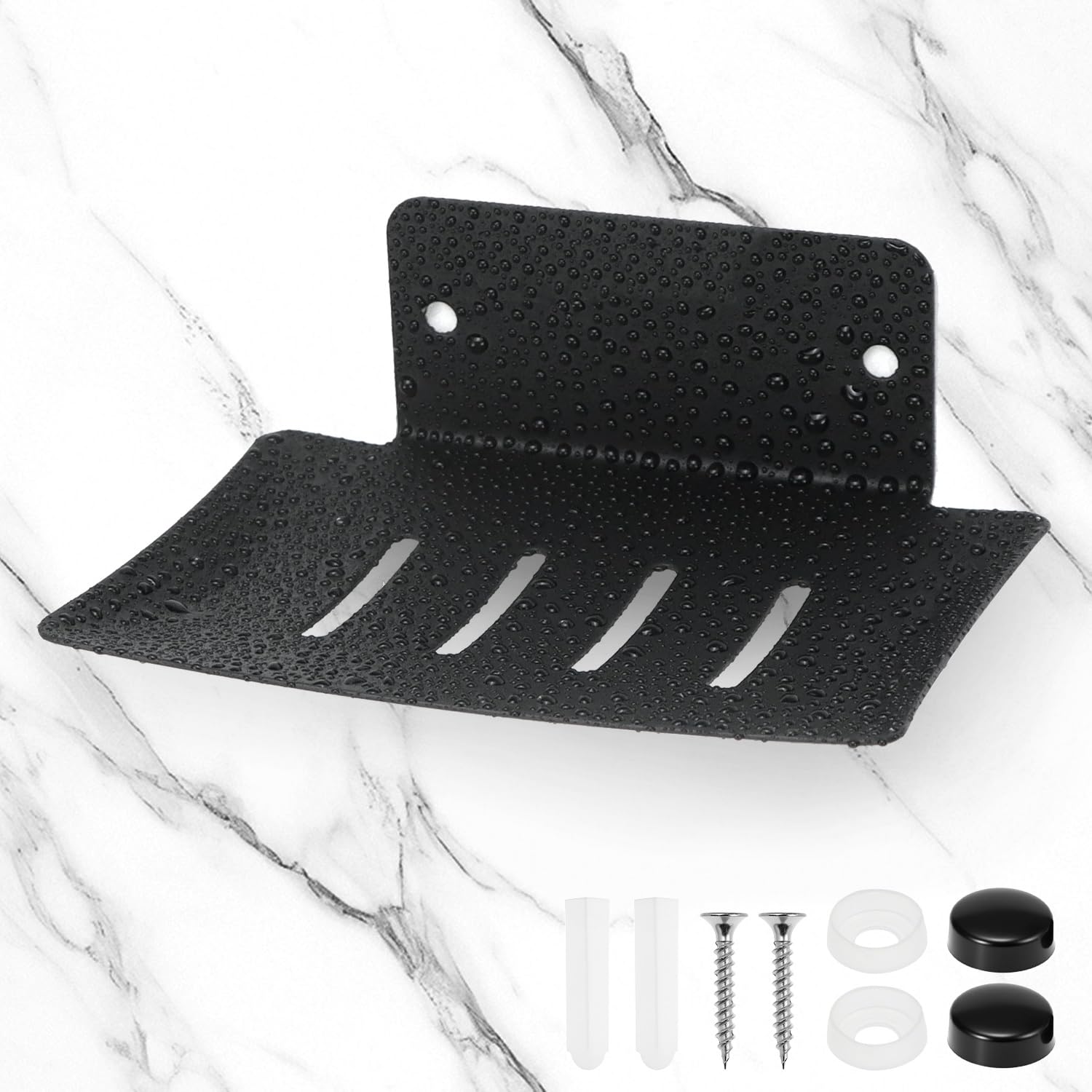 Porte Savon Mural en Acier Inoxydable 304 Argent - Support Savon Antirouille avec Trou de Drainage - Idéal pour Salle de Bain et Cuisine | Leroy Merlin
