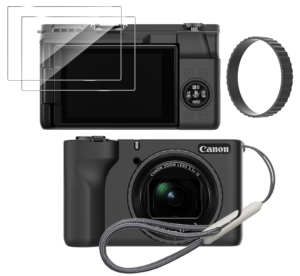 Amazon.com : Tedubax Silicone Case for Canon PowerShot V1