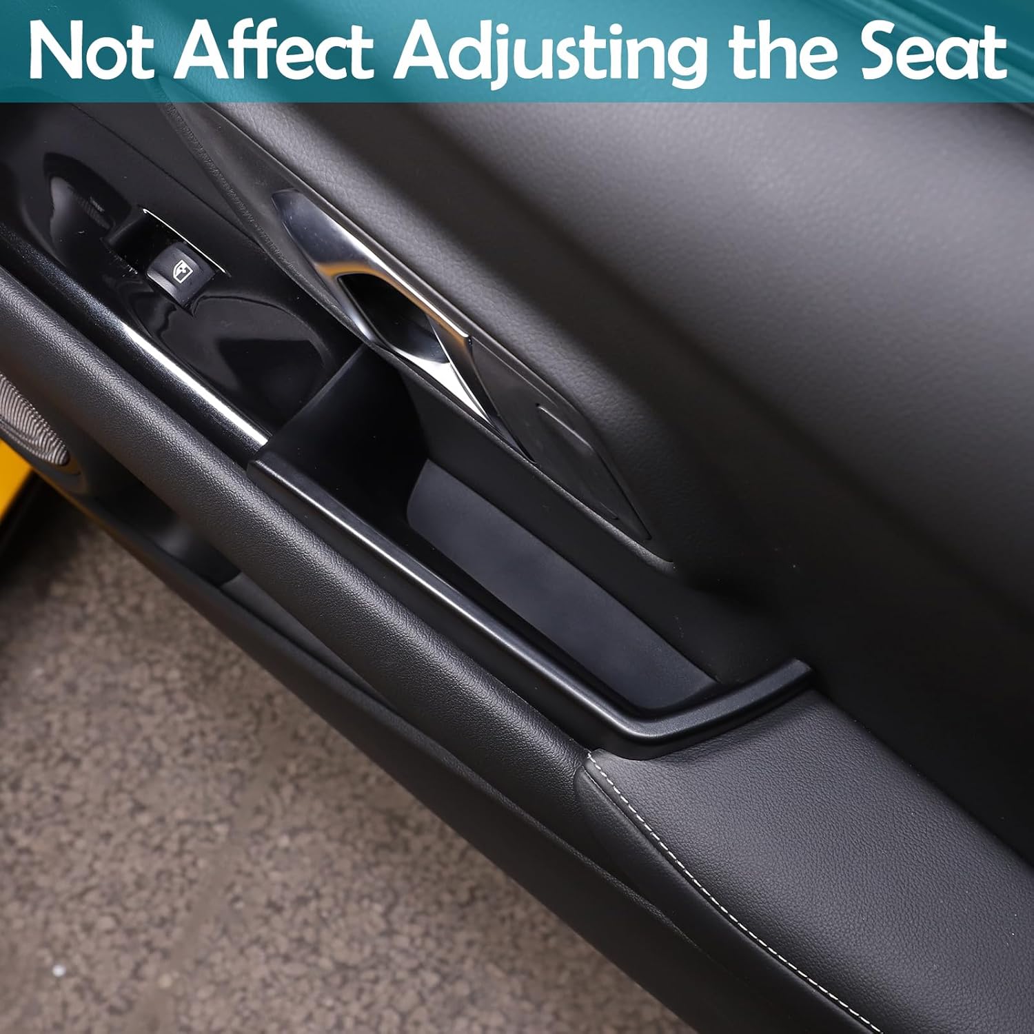 CHEAYAR Door Side Storage Box Compatible with Toyota Supra GR A90 A91 MK5 2019-2022, Armrest Phone Container Door Organizer Handle Pocket ABS Tray Insert Glove Pallet accessories