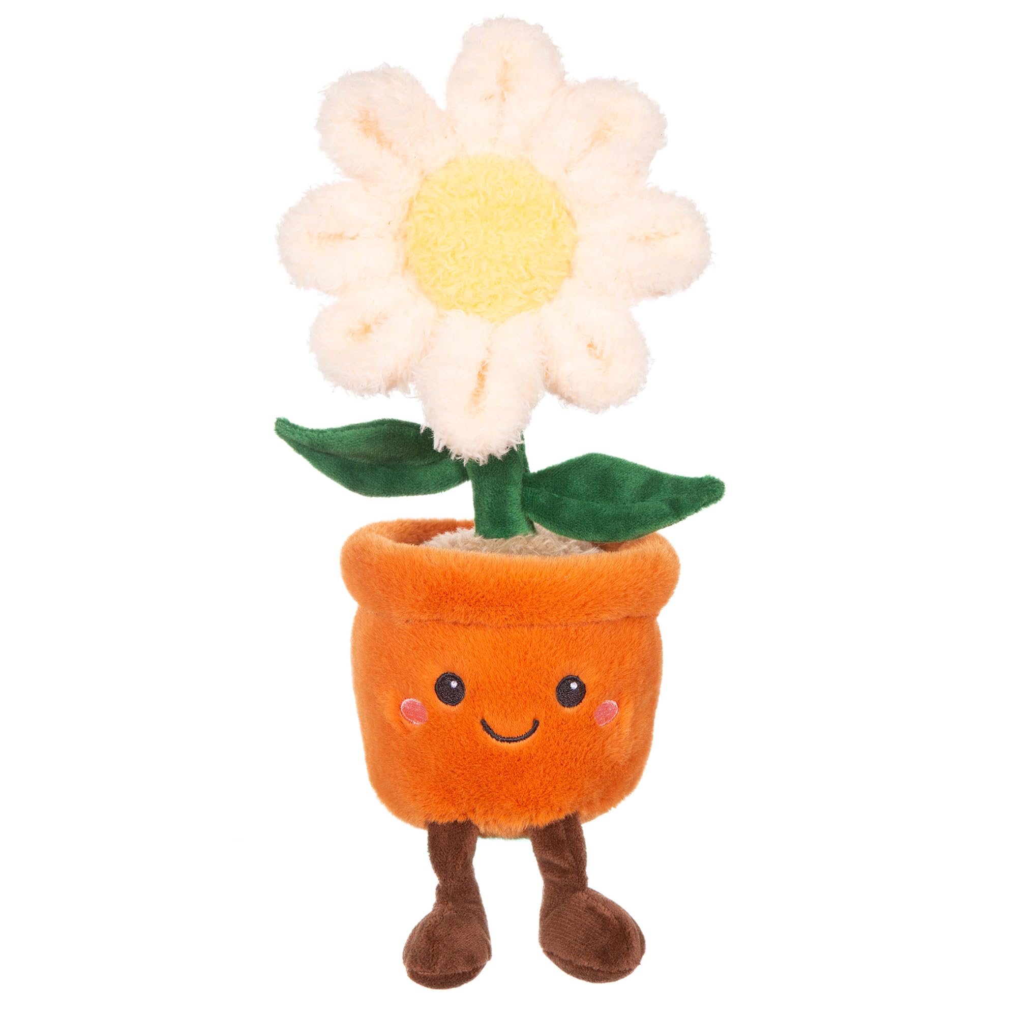 Gipsy Toys - Mimi Flowers - Peluche Flor – Rosa Roja con Maceta Crema - 24 cm - Idea Regalo Niños y Adultos - Peluche Kawaii - Suave y Lavable - Peluche Flor Positiva — view 10
