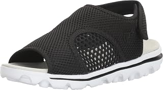 Propet Womens Travelactiv Ss Slingback Casual Sandals Casual Low Heel 1-2" - Black, Blue
