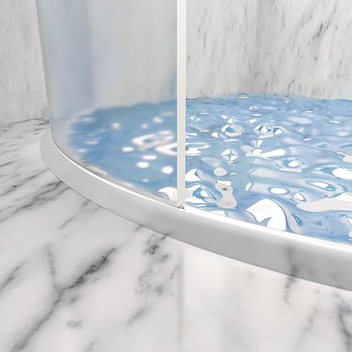 Miniatura 31 de Raycity Barrera de agua para umbral de ducha, puerta de ducha y tira de agua de cocina, protector de ducha para separación seca y húmeda, tira