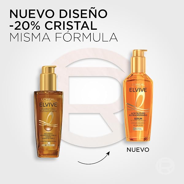 L'Oréal Paris Aceite Tratamiento Sublimador Para El Cabello, Para Pelo/Cabelo Seco, Elvive Aceite Extraordinario, 100 ml - 3
