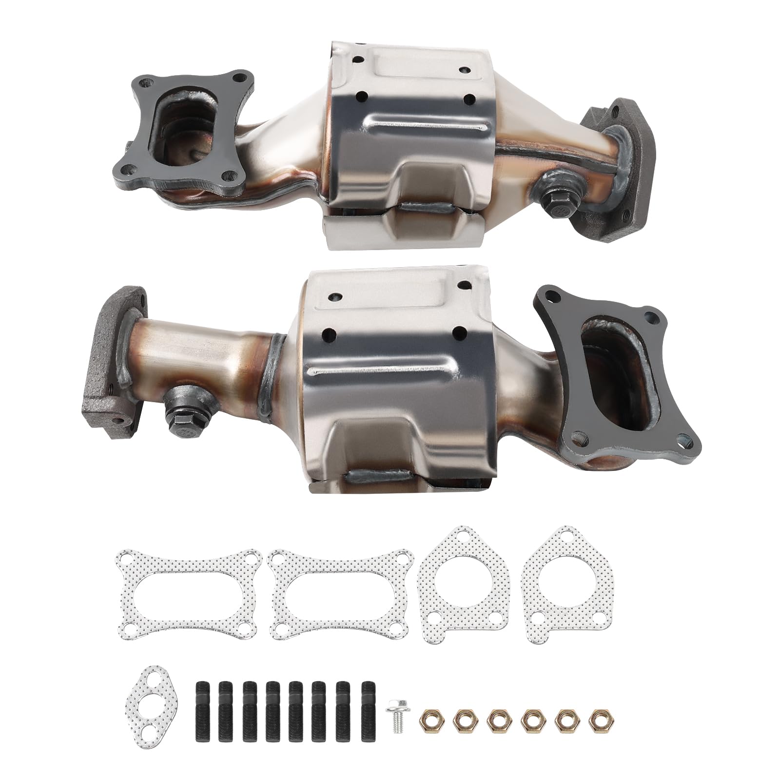 Catalytic Converter Kit Compatible with 2008-2017 Accord 、Pilot、 Odyssey、Ridgeline、Crosstour、Passtour 3.5L L4 engine & 2010-2013 MDX、RDX、RL、RLX、TL、TLX