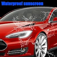 Vista 6 de 2 piezas de ventilación lateral de modificación de automóvil, branquias de tiburón para cuchara de capó, color negro