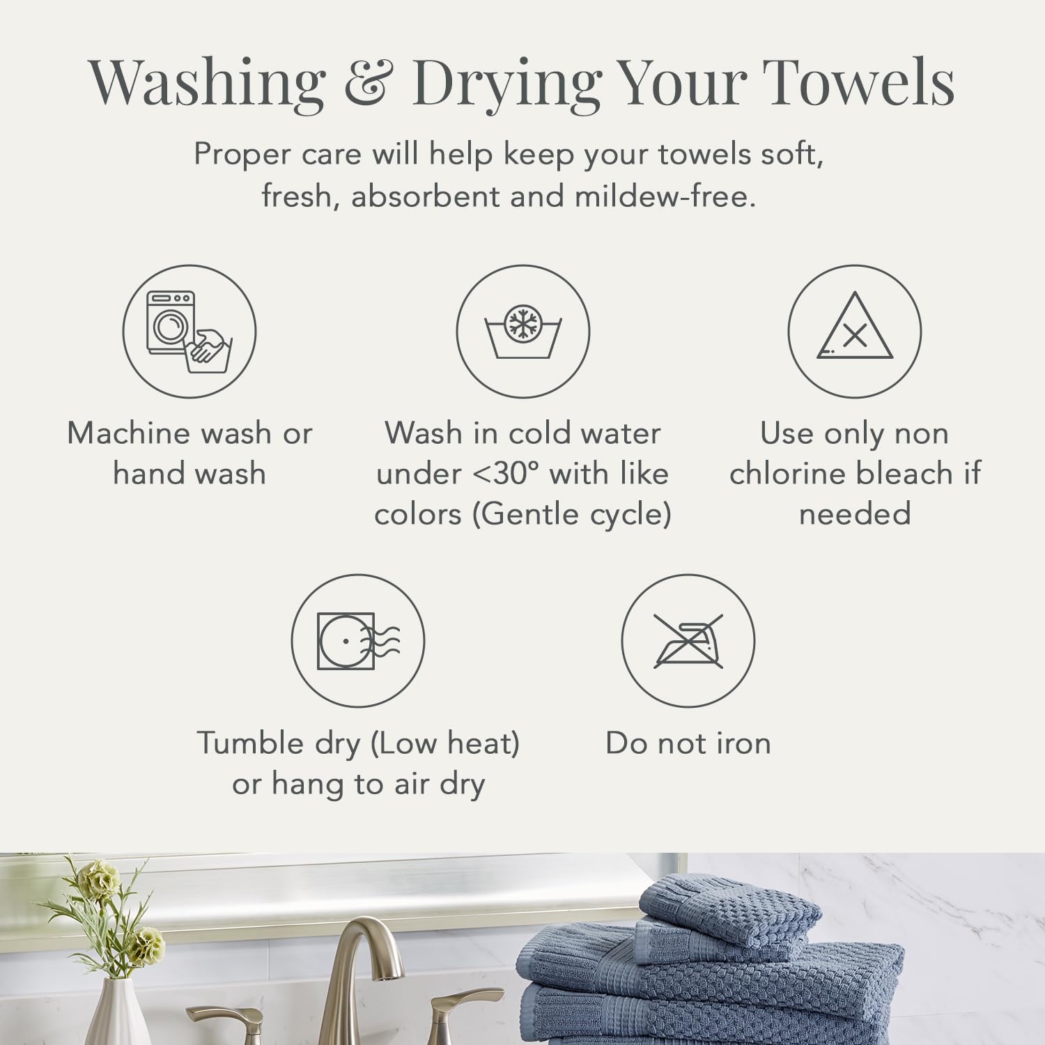 NY Loft- Juego de 2 Toallas de baño 100% algodón | Toallas de baño extragrandes de Secado rápido, supersuaves y absorbentes | Algodón Texturizado y Duradero | Flint Stone