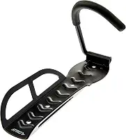Suporte de Parede Atrio para Bicicleta até 20Kg com Gancho Acolchoado Material em Aço e Borracha Preto - BI054